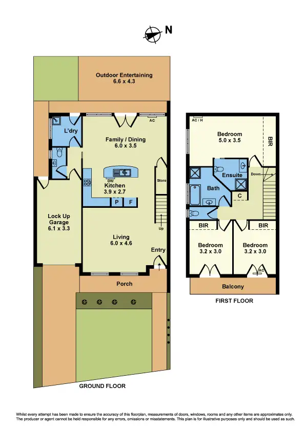 Floorplan of Homely house listing, 27 Steele Street, Newport VIC 3015