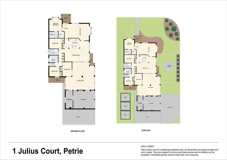 Floorplan of Homely house listing, 1 Julius Court, Petrie QLD 4502