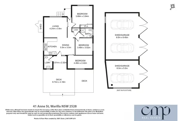 Floorplan of Homely house listing, 41 Anne Street, Warilla NSW 2528
