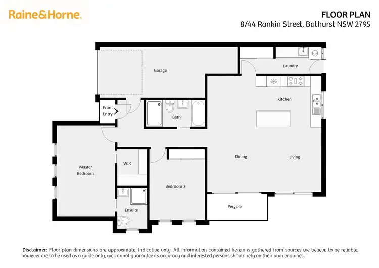 Floorplan of Homely house listing, 8/44 Rankin Street, Bathurst NSW 2795
