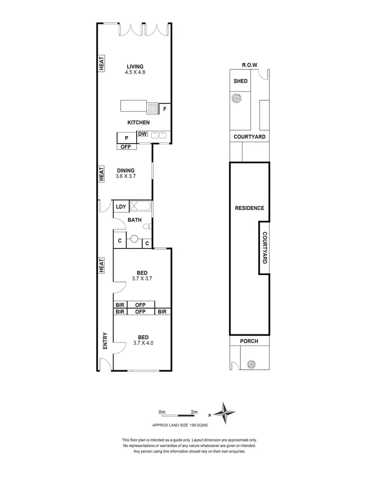 Floorplan of Homely house listing, 168 Amess Street, Carlton North VIC 3054