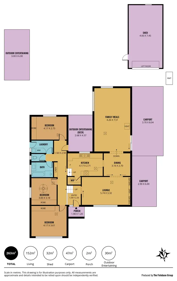 Floorplan of Homely house listing, 4 Blueberry Road, O'halloran Hill SA 5158