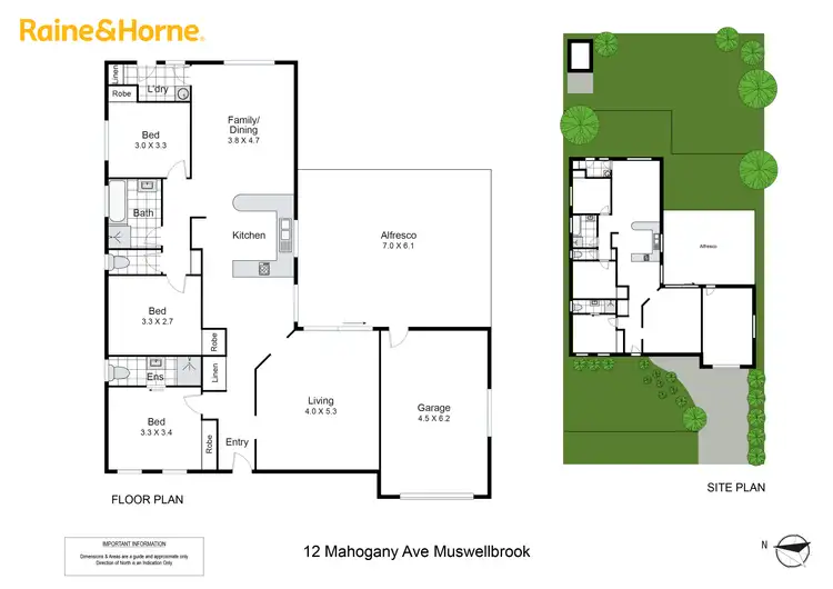 Floorplan of Homely house listing, 12 Mahogany Avenue, Muswellbrook NSW 2333