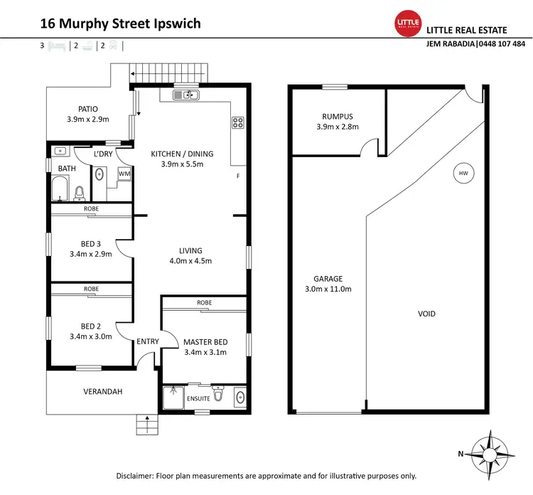 Floorplan of Homely house listing, 16 Murphy Street, Ipswich QLD 4305