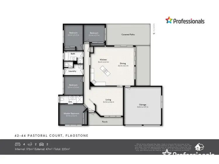Floorplan of Homely house listing, 42-44 Pastoral Court, Flagstone QLD 4280