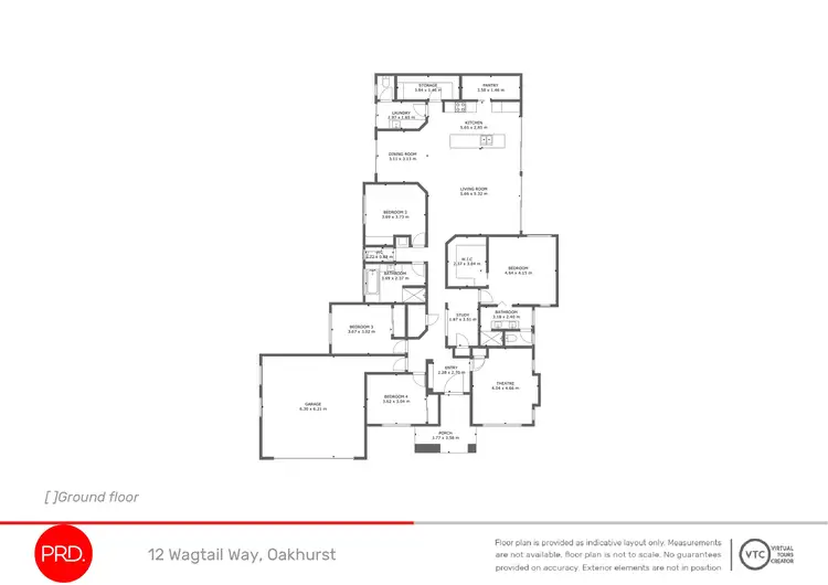 Floorplan of Homely house listing, 12 Wagtail Way, Oakhurst QLD 4650