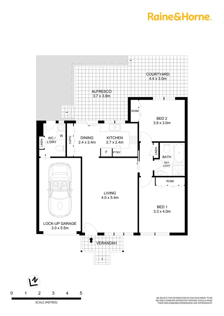 Floorplan of Homely villa listing, 6/33-37 St Georges Road, Bexley NSW 2207