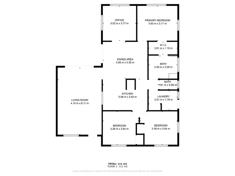 Floorplan of Homely house listing, 12 Fernlea Court, Caboolture QLD 4510