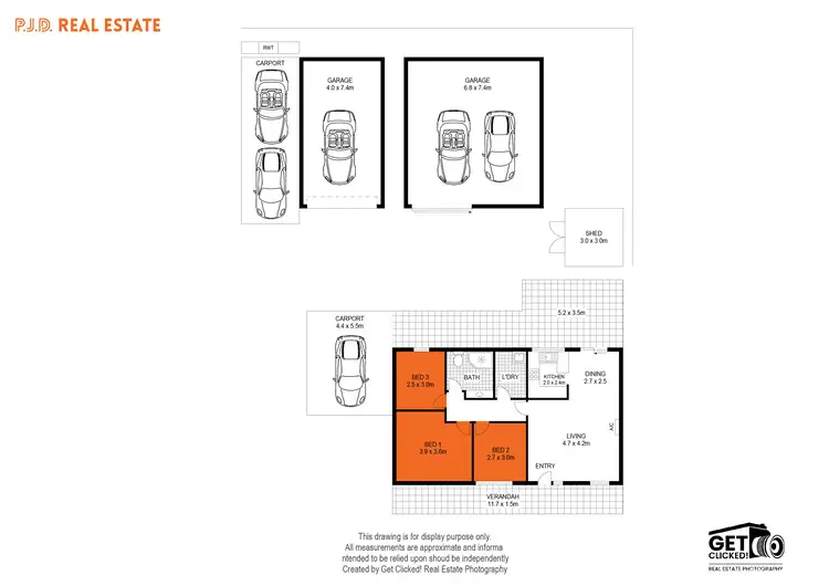 Floorplan of Homely house listing, 18 Langley Road, Mccracken SA 5211