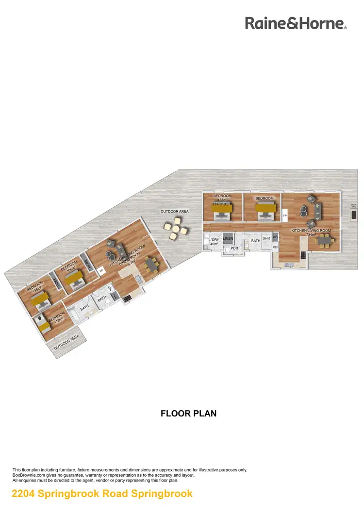 Floorplan of Homely house listing, 2204 Springbrook Road, Springbrook QLD 4213