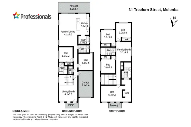 Floorplan of Homely house listing, 31 Treefern Street (Melonba), Marsden Park NSW 2765