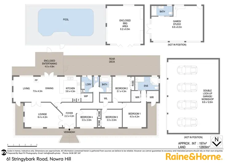 Floorplan of Homely rural property listing, 61 Stringybark Road, Nowra Hill NSW 2540
