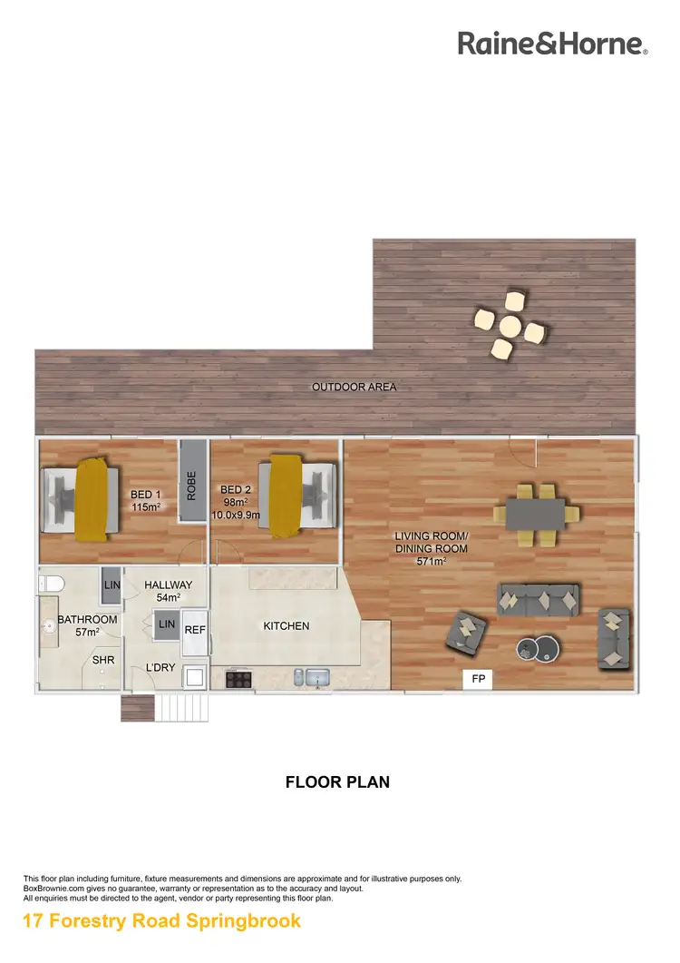 Floorplan of Homely house listing, 17 Forestry Road, Springbrook QLD 4213