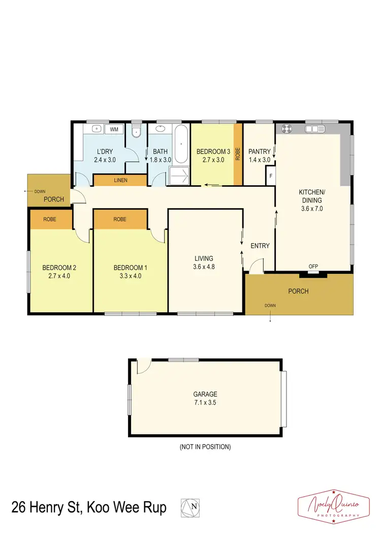 Floorplan of Homely house listing, 26 Henry Street, Koo Wee Rup VIC 3981