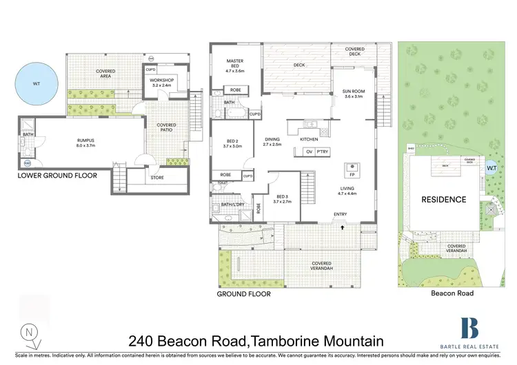 Floorplan of Homely house listing, 240 Beacon Road, Tamborine Mountain QLD 4272