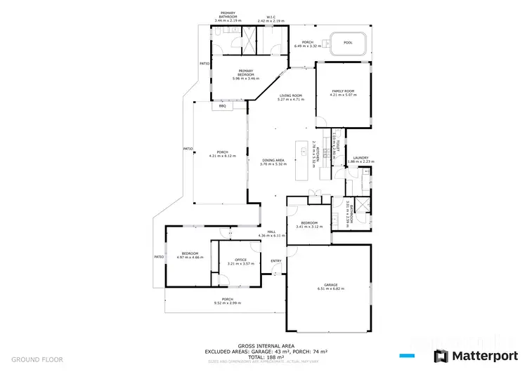 Floorplan of Homely house listing, 182 Station Road, Horton QLD 4660