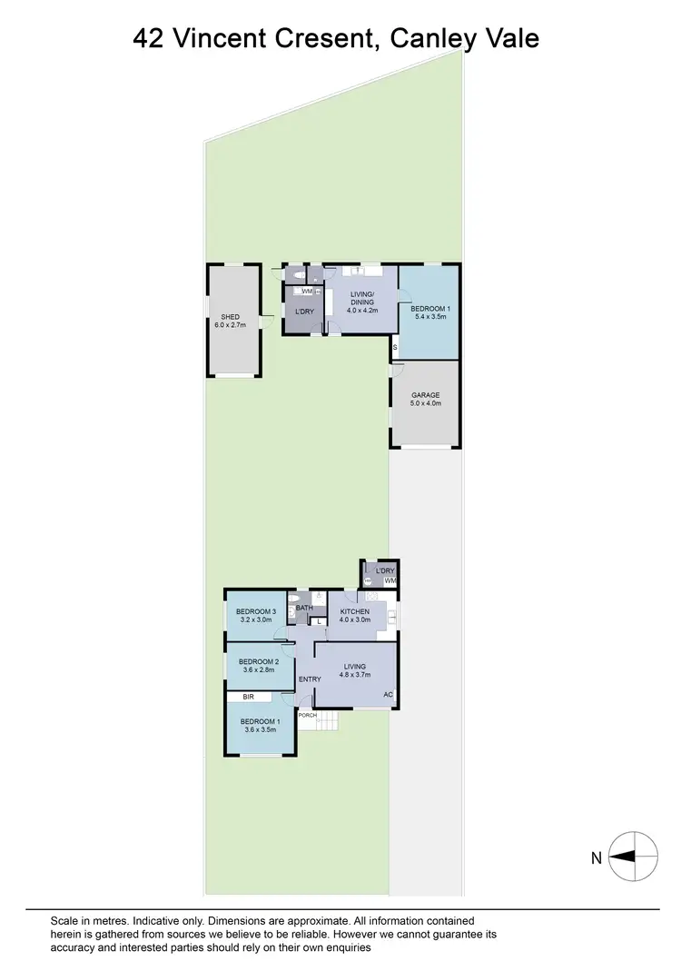 Floorplan of Homely house listing, 42 Vincent Crescent, Canley Vale NSW 2166