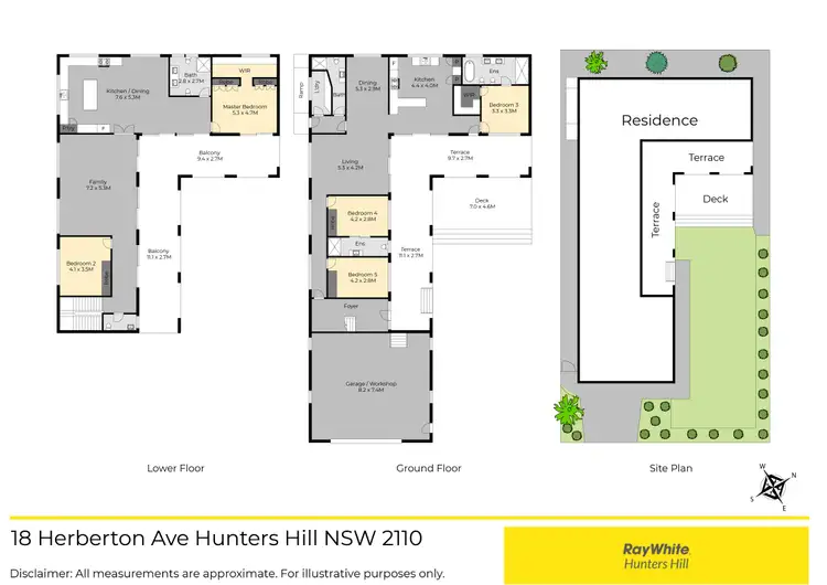 Floorplan of Homely house listing, 18 Herberton Avenue, Hunters Hill NSW 2110