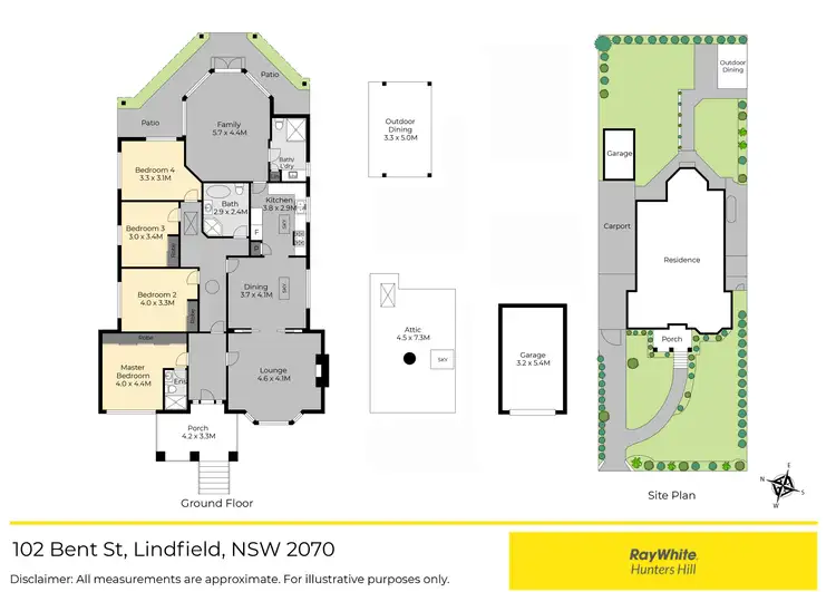 Floorplan of Homely house listing, 102 Bent Street, Lindfield NSW 2070