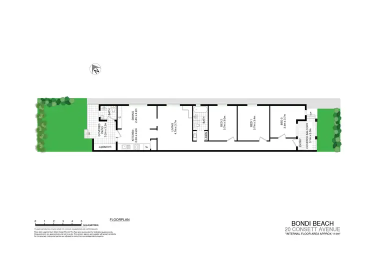 Floorplan of Homely house listing, 20 Consett Avenue, Bondi Beach NSW 2026