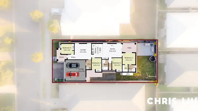 Floorplan of Homely house listing, 41 Malachite Drive, Logan Reserve QLD 4133