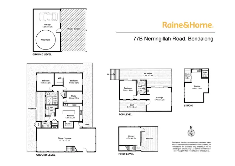 Floorplan of Homely house listing, 77B Nerringillah Road, Bendalong NSW 2539