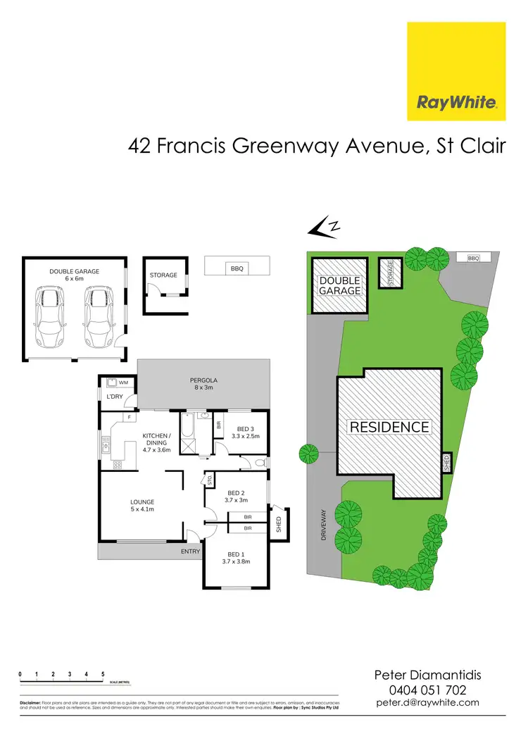 Floorplan of Homely house listing, 42 Francis Greenway Avenue, St Clair NSW 2759