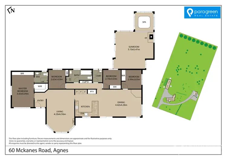 Floorplan of Homely house listing, 60 McKanes Road, Agnes VIC 3962