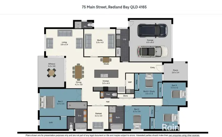 Floorplan of Homely house listing, 75 Main Street, Redland Bay QLD 4165