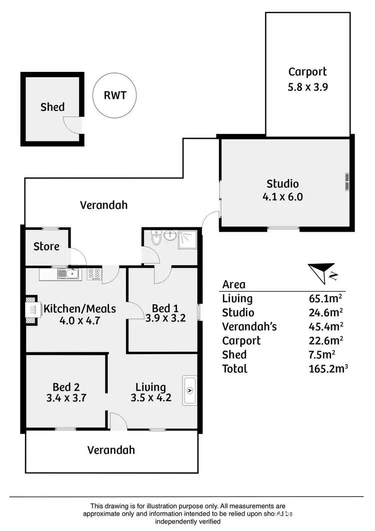 Floorplan of Homely house listing, 1 Manse Road, Strathalbyn SA 5255