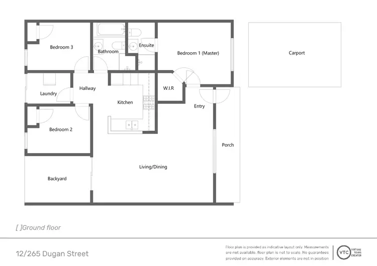 Floorplan of Homely house listing, 12/265 Dugan Street, Somerville WA 6430