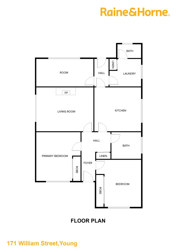Floorplan of Homely house listing, 171 William Street, Young NSW 2594