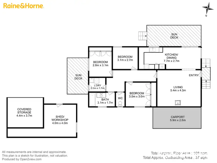 Floorplan of Homely house listing, 2 Frederick Street, Sorell TAS 7172