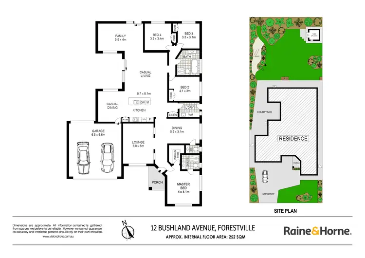 Floorplan of Homely house listing, 12 Bushland Avenue, Forestville NSW 2087