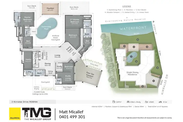 Floorplan of Homely house listing, 2 Kirralee Drive, Robina QLD 4226