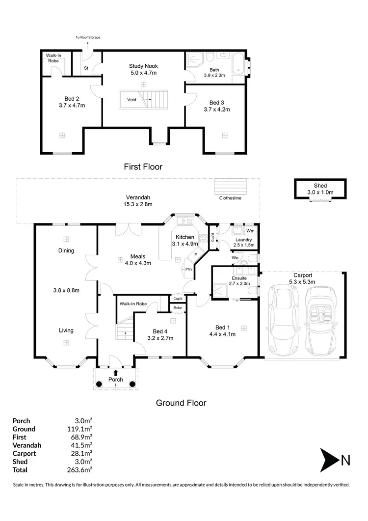 Floorplan of Homely house listing, 4 Old Street, Prospect SA 5082