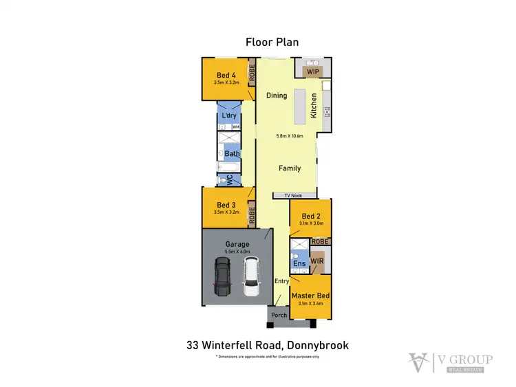 Floorplan of Homely house listing, Address available on request