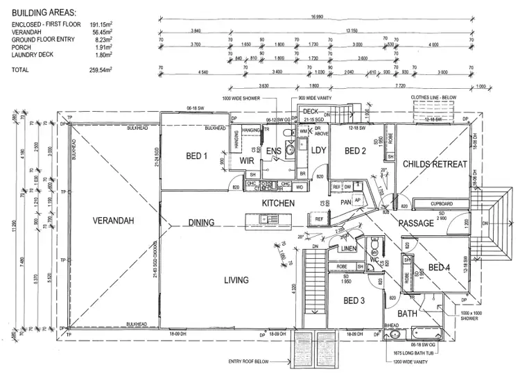 Floorplan of Homely house listing, 9 Woodgate Avenue, Craignish QLD 4655