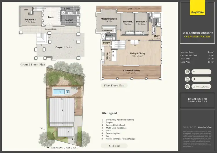 Floorplan of Homely house listing, 54 Wilkinson Crescent, Currumbin Waters QLD 4223
