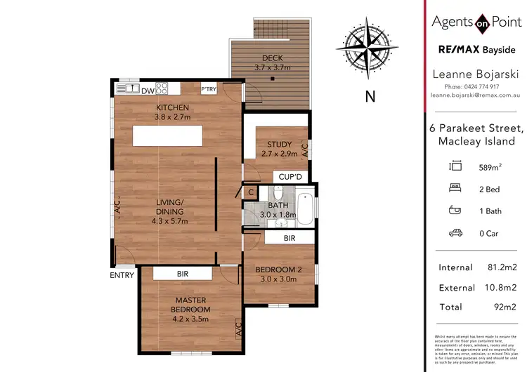 Floorplan of Homely house listing, 6 Parakeet Street, Macleay Island QLD 4184