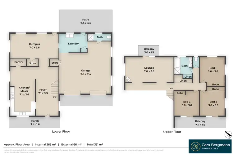 Floorplan of Homely house listing, 3 Bassey Street, Mcdowall QLD 4053