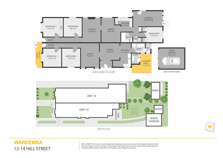Floorplan of Homely house listing, 14 Hill Street, Wareemba NSW 2046