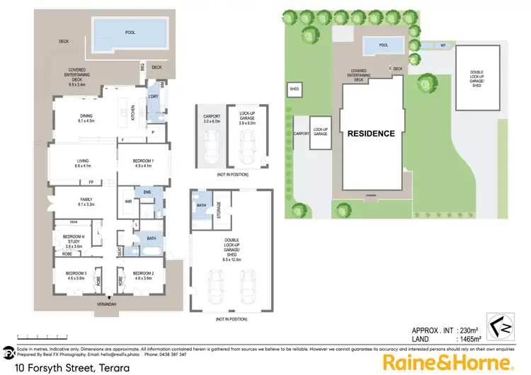 Floorplan of Homely house listing, 10 Forsyth Street, Terara NSW 2540