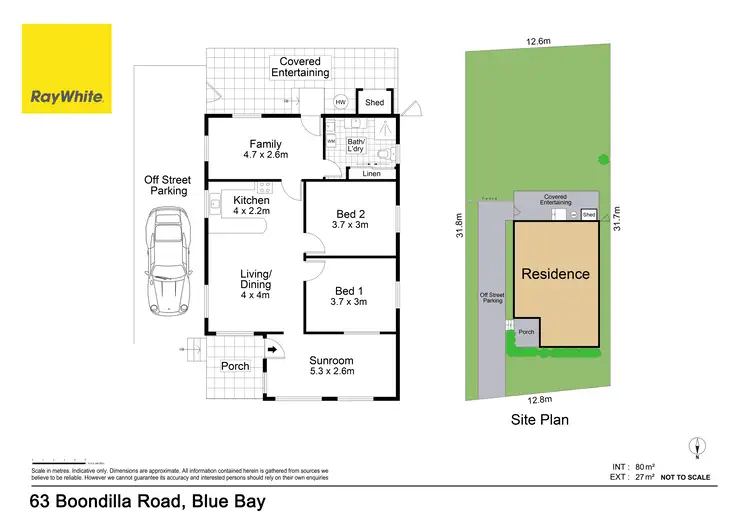 Floorplan of Homely house listing, 63 Boondilla Road, Blue Bay NSW 2261
