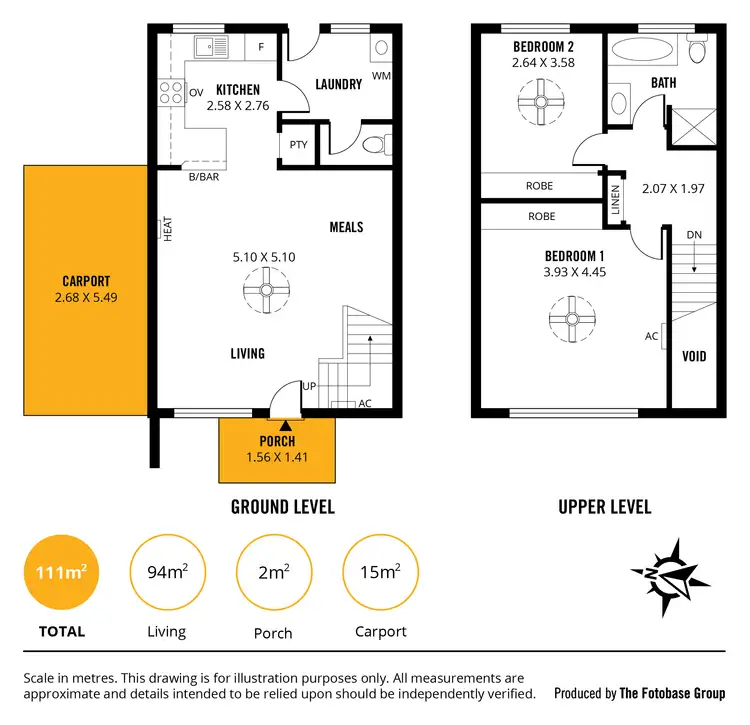 Floorplan of Homely house listing, 2/107 Leader Street, Forestville SA 5035