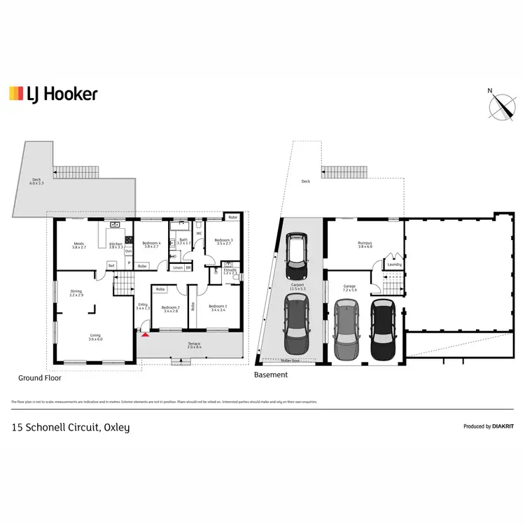 Floorplan of Homely house listing, 15 Schonell Circuit, Oxley ACT 2903