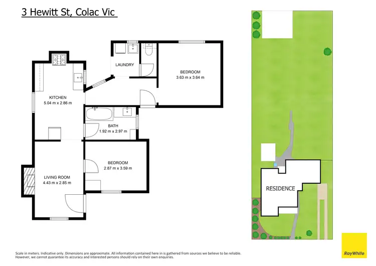 Floorplan of Homely house listing, 3 Hewitt Street, Colac VIC 3250