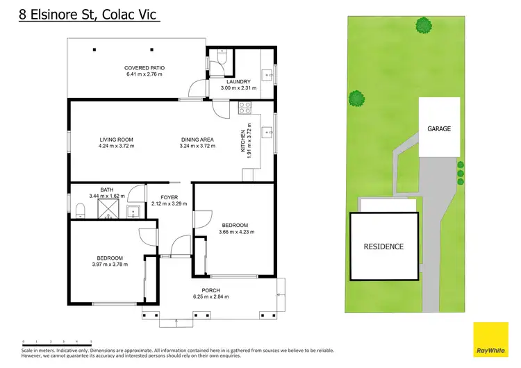 Floorplan of Homely house listing, 8 Elsinore Street Colac, Colac VIC 3250