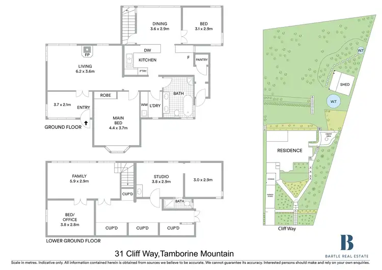 Floorplan of Homely house listing, 31 Cliff Way, Tamborine Mountain QLD 4272
