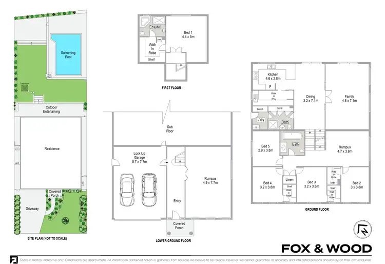 Floorplan of Homely house listing, 1A Rickard Road, Oyster Bay NSW 2225
